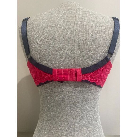 Elle Macpherson Cloud Swing Maternity/Nursing Bra Persian Red/Midnight Blue 38DD - Picture 5 of 5